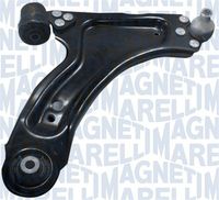 MAGNETI MARELLI ARM873 - Lado de montaje: Eje delantero<br>Lado de montaje: debajo<br>Lado de montaje: derecha<br>Artículo complementario / información complementaria 2: con apoyo de caucho<br>Artículo complementario / información complementaria 2: con material de fijación<br>Tipo de dirección: Brazo oscilante transversal<br>Referencia artículo par: 28058 02<br>Material: Chapa de acero<br>