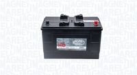 MAGNETI MARELLI HD110R - Tensión [V]: 12<br>Batería: HEAVY DUTY [resistencia elevada a ciclos y sacudidas]<br>Capacidad de la batería [Ah]: 110<br>Corriente de arranque en frío, EN [A]: 740<br>DIN / ISO: D02<br>Longitud [mm]: 343<br>Ancho [mm]: 172<br>Altura [mm]: 230<br>Esquema de bornes: DX<br>Talón de sujeción: B00<br>Batería: con asas<br>Tipo de polos terminales: STD<br>Batería: sin indicación de nivel<br>