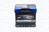 MAGNETI MARELLI RUN53R - Tensión [V]: 12<br>Batería: sin mantenimiento<br>Capacidad de la batería [Ah]: 50<br>Corriente de arranque en frío, EN [A]: 450<br>DIN / ISO: L01<br>Longitud [mm]: 207<br>Ancho [mm]: 175<br>Altura [mm]: 190<br>Batería: con asas<br>Batería: sin indicación de nivel<br>