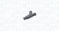 MAGNETI MARELLI FEI0077 - Código de motor: ARY<br>año construcción desde: 09/2000<br>año construcción hasta: 04/2004<br>Flujo estático a 3 bares, medio n heptano [g/min]: 217<br>Resistencia [Ohm]: 12<br>Tipo de combustible: Gasolina<br>