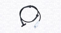 MAGNETI MARELLI MWSS128 - Lado de montaje: Eje delantero, izquierda<br>Lado de montaje: Eje delantero, derecha<br>Longitud de cable [mm]: 611<br>Tipo de sensor: Sensor activo<br>