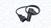 MAGNETI MARELLI SAG021 - N.º de chasis (VIN) desde: 42009018<br>N.º de chasis (VIN) desde: 45000001<br>N.º de chasis (VIN) desde: 48000001<br>Peso [kg]: 0,048<br>Resistencia [Ohm]: 970<br>Forma: redondo<br>Tipo de sensor: inductivo<br>Número de enchufes de contacto: 2<br>Profundidad de montaje [mm]: 34,5<br>Artículo complementario / información complementaria 2: sin cable<br>Color de carcasa: negro<br>Forma del enchufe: oval<br>Nº de información técnica: Connector G<br>Ángulo de sujeción [grados]: 45<br>peso neto [kg]: 0,036<br>