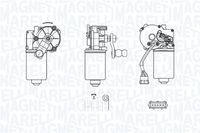 MAGNETI MARELLI TGE730LM - Tensión [V]: 24<br>Lado de montaje: delante<br>Vehículo con dirección a la izquierda / derecha: para dirección izquierda/derecha<br>