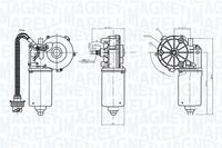 MAGNETI MARELLI TGE732NM - Motor del limpiaparabrisas