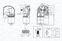 MAGNETI MARELLI TGEC769VM - Lado de montaje: posterior<br>Tensión [V]: 12<br>