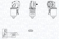 MAGNETI MARELLI TGE414M - Motor del limpiaparabrisas