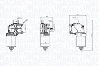 MAGNETI MARELLI TGE723CM - Lado de montaje: posterior<br>Tensión [V]: 12<br>Calidad: O.E. (Original)<br>