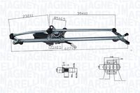 MAGNETI MARELLI TGE769FM - Sistema de lavado de parabrisas