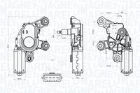 MAGNETI MARELLI TGL726FM - Motor del limpiaparabrisas