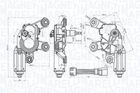 MAGNETI MARELLI TGL731MM - Motor del limpiaparabrisas