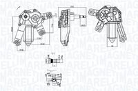 MAGNETI MARELLI TGL737RM - Motor del limpiaparabrisas