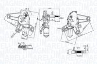 MAGNETI MARELLI TGL744BM - Motor del limpiaparabrisas