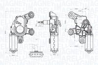 MAGNETI MARELLI TGL748FM - Motor del limpiaparabrisas