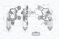 MAGNETI MARELLI TGL753HM - Motor del limpiaparabrisas