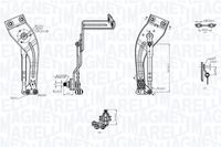 MAGNETI MARELLI TGT712NM - Varillaje de limpiaparabrisas