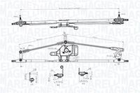 MAGNETI MARELLI TGT718TM - Varillaje de limpiaparabrisas