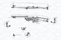 MAGNETI MARELLI TGT751IM - Varillaje de limpiaparabrisas