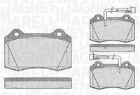 MAGNETI MARELLI PF0107 - Lado de montaje: Eje trasero<br>Contacto avisador de desgaste: excl. contacto de avisador de desgaste<br>Artículo complementario/Información complementaria: con accesorios<br>Sistema de frenos: Lucas - TRW<br>Ancho [mm]: 96<br>Altura [mm]: 44<br>Espesor [mm]: 16<br>