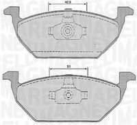 MAGNETI MARELLI PF0134 - Lado de montaje: Eje delantero<br>Sistema de frenos: ATE<br>Número de WVA: 21974<br>Longitud 1 [mm]: 146<br>Altura 1 [mm]: 54,7<br>Espesor/grosor 1 [mm]: 19,5<br>Contacto avisador de desgaste: con sensor de desgaste incorporado<br>Número de indicadores de desgaste [por eje]: 1<br>Longitud contacto de aviso [mm]: 155<br>