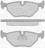 MAGNETI MARELLI PF0157 - Lado de montaje: Eje trasero<br>Contacto avisador de desgaste: excl. contacto de avisador de desgaste<br>Sistema de frenos: ATE<br>Ancho [mm]: 62<br>Altura [mm]: 61<br>Espesor [mm]: 16<br>