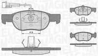 MAGNETI MARELLI PF0222 - Lado de montaje: Eje delantero<br>Sistema de frenos: ATE<br>Número de WVA: 21927<br>Longitud 1 [mm]: 156,4<br>Altura 1 [mm]: 52,5<br>Espesor/grosor 1 [mm]: 17,8<br>Contacto avisador de desgaste: con sensor de desgaste incorporado<br>Número de indicadores de desgaste [por eje]: 1<br>Longitud contacto de aviso [mm]: 215<br>