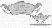 MAGNETI MARELLI PF0255 - Lado de montaje: Eje trasero<br>Sistema de frenos: TRW<br>Número de WVA: 23353<br>Longitud 1 [mm]: 87,2<br>Altura 1 [mm]: 42,5<br>Espesor/grosor 1 [mm]: 14,5<br>