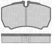 MAGNETI MARELLI PF0434 - Lado de montaje: Eje trasero<br>Contacto avisador de desgaste: excl. contacto de avisador de desgaste<br>Sistema de frenos: Brembo<br>Ancho [mm]: 110<br>Altura [mm]: 64<br>Espesor [mm]: 20<br>