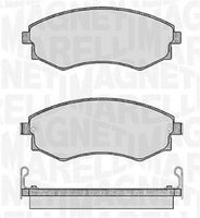 MAGNETI MARELLI PF0467 - Lado de montaje: Eje delantero<br>Contacto avisador de desgaste: no preparado para indicador de desgaste<br>Sistema de frenos: Tokico<br>Ancho [mm]: 155<br>Altura [mm]: 51<br>Espesor [mm]: 16<br>