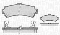 MAGNETI MARELLI PF0519 - Lado de montaje: Eje trasero<br>Sistema de frenos: TRW<br>Número de WVA: 21545<br>Longitud 1 [mm]: 82,2<br>Altura 1 [mm]: 57<br>Espesor/grosor 1 [mm]: 15,5<br>