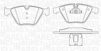 MAGNETI MARELLI PF0581 - Lado de montaje: Eje delantero<br>Contacto avisador de desgaste: preparado para indicador desgaste<br>Sistema de frenos: ATE<br>Ancho [mm]: 155<br>Altura [mm]: 69<br>Espesor/grosor 1 [mm]: 19<br>Espesor/grosor 2 [mm]: 19<br>