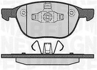 MAGNETI MARELLI PF0604 - Lado de montaje: Eje trasero<br>Contacto avisador de desgaste: excl. contacto de avisador de desgaste<br>Sistema de frenos: ATE<br>Ancho [mm]: 123<br>Altura [mm]: 52<br>Espesor [mm]: 15<br>