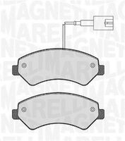 MAGNETI MARELLI PF0643 - Lado de montaje: Eje trasero<br>Sistema de frenos: BOSCH<br>Número de WVA: 24465<br>Longitud 1 [mm]: 137<br>Altura 1 [mm]: 48,8<br>Espesor/grosor 1 [mm]: 19<br>