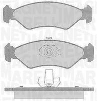 MAGNETI MARELLI PF0250 - Juego de pastillas de freno