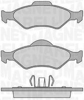 MAGNETI MARELLI PF0251 - Juego de pastillas de freno