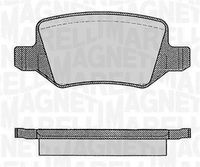 MAGNETI MARELLI PF0308 - Juego de pastillas de freno