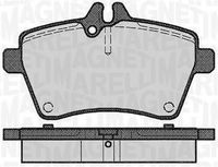 MAGNETI MARELLI PF0309 - Juego de pastillas de freno