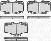 MAGNETI MARELLI PF0401 - Juego de pastillas de freno