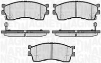 MAGNETI MARELLI PF0458 - Juego de pastillas de freno