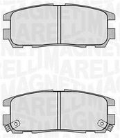 MAGNETI MARELLI PF0497 - Juego de pastillas de freno