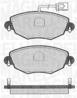 MAGNETI MARELLI PF0550 - Juego de pastillas de freno