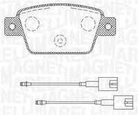 MAGNETI MARELLI PF0568 - Juego de pastillas de freno