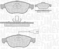 MAGNETI MARELLI PF0108 - Juego de pastillas de freno