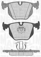 MAGNETI MARELLI PF0152 - Juego de pastillas de freno