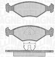 MAGNETI MARELLI PF0807 - Juego de pastillas de freno