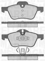 MAGNETI MARELLI PF0332 - Juego de pastillas de freno