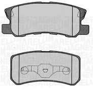 MAGNETI MARELLI PF0340 - Juego de pastillas de freno