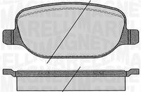 MAGNETI MARELLI PF0425 - Juego de pastillas de freno