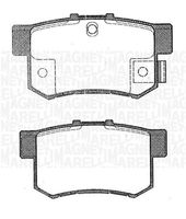 MAGNETI MARELLI PF0462 - Juego de pastillas de freno