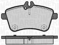 MAGNETI MARELLI PF0302 - Juego de pastillas de freno