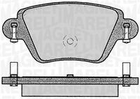 MAGNETI MARELLI PF0613 - Juego de pastillas de freno